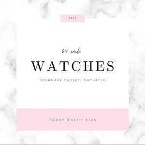 *SATURDAY WATCH SALE*